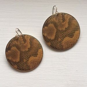 Snakeskin Earrings